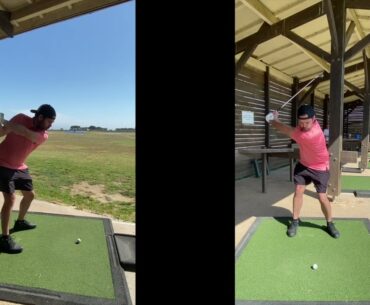Test sur parcours de golf du polo Hole Black Saumon MotionFlex