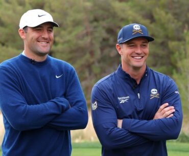 Bryson DeChambeau accidentally struck Scottie Scheffler's dad during The Showdown