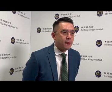 20240104 「一代天嬌」勝出後練馬師伍鵬志訪問