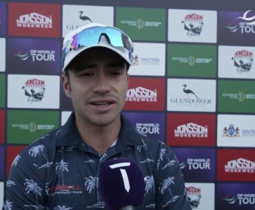 Iván Cantero Friday Day 2 Flash Interview 2024 Jonsson Workwear Open © DP World Tour