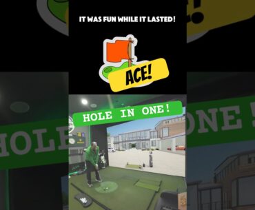 Bryson DeChambeau Hole-in-One Challenge OVER HIS HOUSE #fyp #HoleInOne #GolfSimulator #fypage #gspro