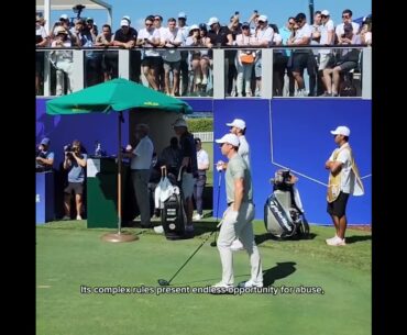 PLAYING within the RULES of GOLF #naldgolfer #golf #golfrules