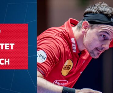 Dyn bittet Timo Boll zu Tisch