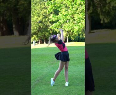 Sara Winter #golf #golfswing #shorts