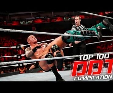 Top 100 Best DDTs in WWE History | Epic Drop Dead Torque Finishes!