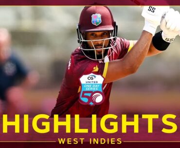 Rutherford Hits 113 off 80!| Highlights | West Indies v Bangladesh | 1st CG United ODI