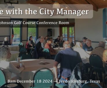 2024.12 Coffee With the City Manager - December 2024