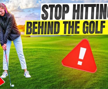 Stop Hitting Behind The Golf Ball (the easy way)