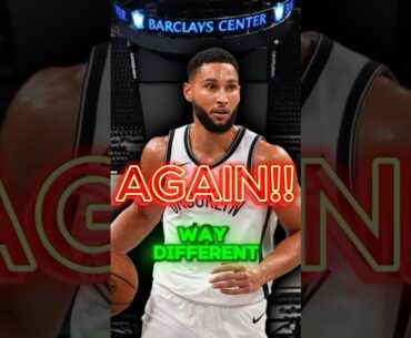 Ben Simmons is DOING THIS AGAIN.. 🤦‍♂️🚨