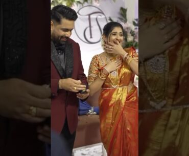 ಸ್ನೇಹಿತರು ತಂದ ಗಿಫ್ಟ್ ನೋಡಿ ಸೋನಲ್ ರಿಯಾಕ್ಷನ್ ❤️😍 #sonalmonteiro #tharunsudhir #marriage #wedding #kfi