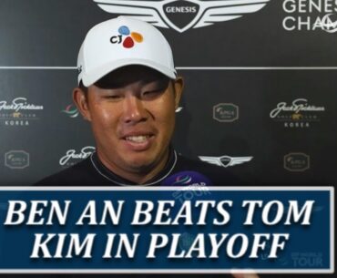 Ben An Wins Playoff Over Tom Kim At Genesis Championship In Korea