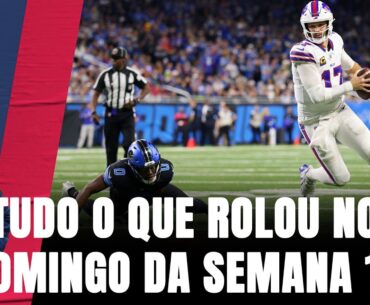 BILLS VENCEM 'PRÉVIA DO SUPER BOWL' COM SHOW DE ALLEN... E MAIS: OS DESTAQUES DA SEMANA 15 DA NFL