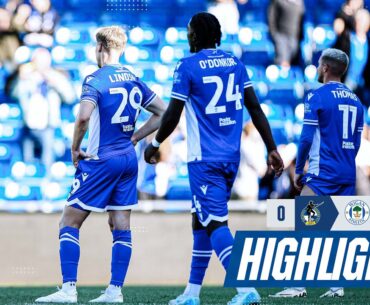 Extended Highlights | Bristol Rovers 0-4 Wigan Athletic
