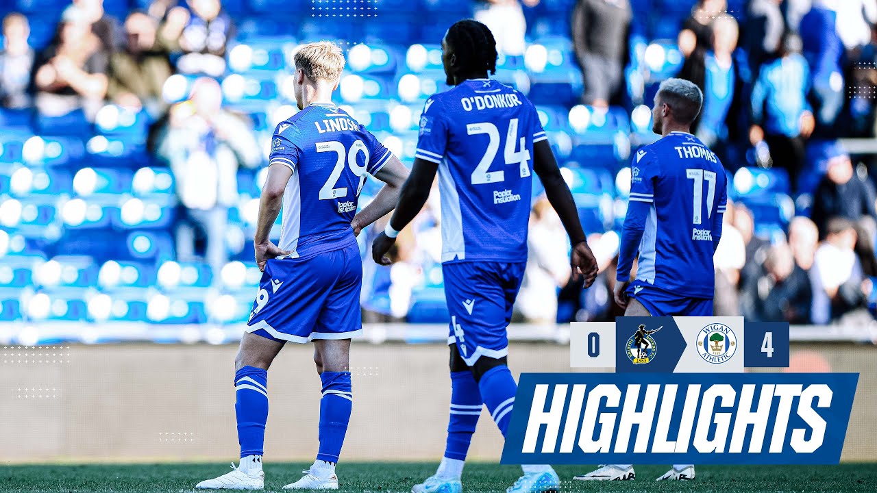 Extended Highlights | Bristol Rovers 0-4 Wigan Athletic Extended Highlights | Bristol Rovers 0-4 Wigan Athletic