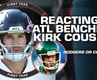 Falcons BENCHING Kirk Cousins for Michael Penix Jr. has Mad Dog & Jeff Saturday SHOCKED | First Take