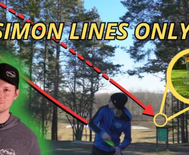 PLAYING DISC GOLF THE SIMON LIZOTTE WAY!!