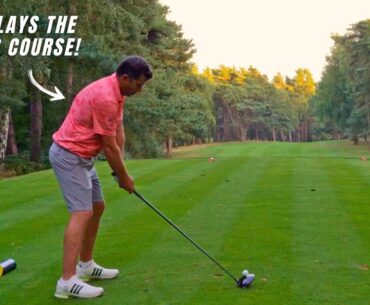 Dan plays 18 HOLES on The Dukes at Woburn! Can he shoot UNDER PAR again?