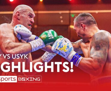HIGHLIGHTS! Oleksandr Usyk beats Tyson Fury for Undisputed crown 👑