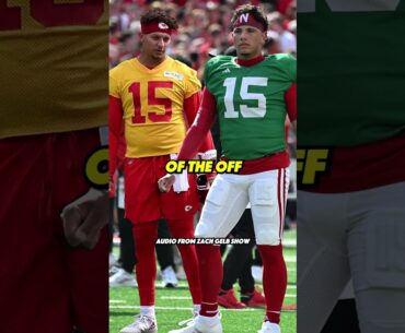 No, this is not Patrick Mahomes. It's Dylan Raiola #shorts
