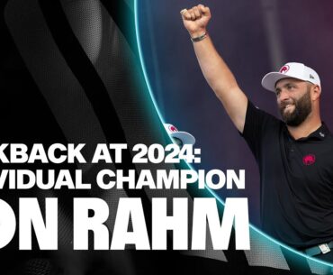 Lookback at 2024: Individual Champion Jon Rahm
