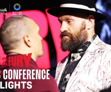 INTENSE - RIYADH SEASON: OLEKSANDR USYK VS. TYSON FURY 2 | REIGNITED | PRESS CONFERENCE HIGHLIGHTS