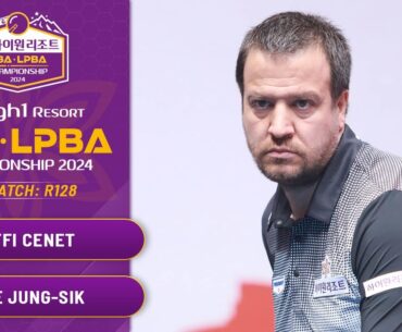 FULLMATCH: Lutfi CENET vs Jung-ik LEE | PBA R128 | HIGH1 RESORT PBA-LPBA CHAMPIONSHIP 2024