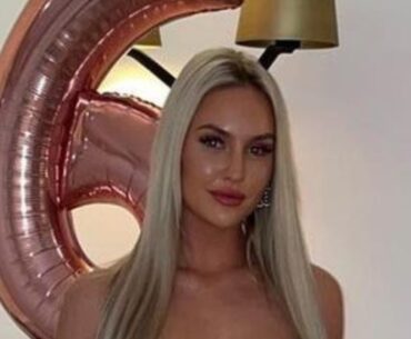 Bra-less Charley Hull Turns Head With Her gym dedication and innovative training