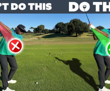 90% of Golfers Should Do This In Their Backswing