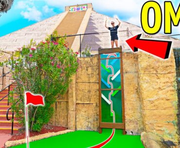 We Have Never Seen Another Mini Golf Course Do This!