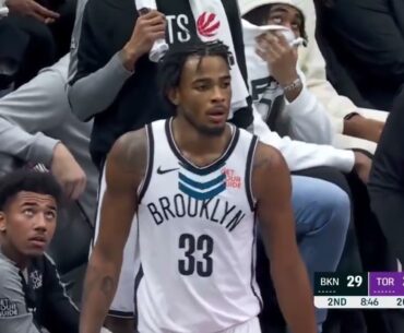 Nicolas Claxton is definitely gonna be FINED $100K by the NBA for this 💀