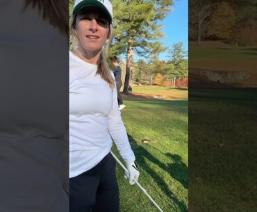just a case of the birdie jitters 😂 #golf #golfgirl #birdie #shorts