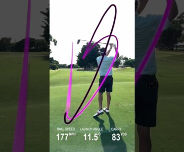 Bubba Watson golf swing. Created using Shot Tracer Pro for MacOS and PC.