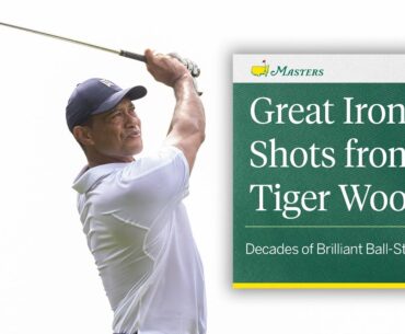 Great Iron Shots from Tiger Woods