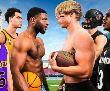 Football vs Basketball - Who Are Better Athletes?