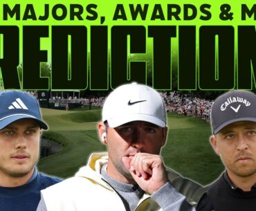2025 Golf Predictions Show - Majors, Awards & More | The First Cut Podcast