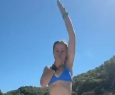 Daniel Berger shares hilarious moment with Bra-less Nelly Korda