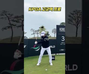 DP WORLD TOUR!! KPGA 고군택 프로 드라이버 스윙