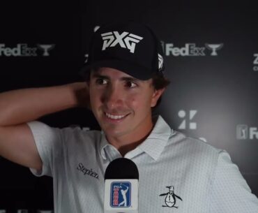 Nico Echavarría Saturday Flash Interview 2024 ZOZO CHAMPIONSHIP © PGA Tour