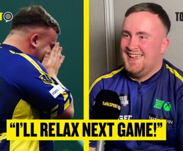 "I Had To See Mum And Dad" | Luke Littler Tells talkSPORT About Post Win Emotional Moment