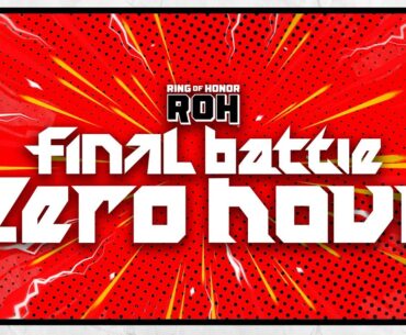 Zero Hour: Ring Of Honor Final Battle Pre Show - LIVE at 7e/4p