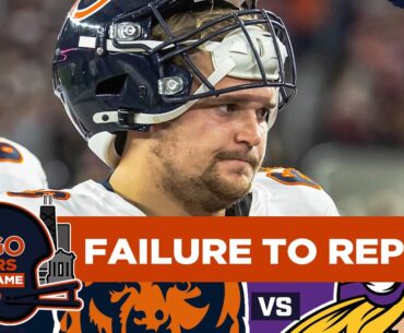 BEARS POSTGAME: Chicago Bears offense doesn’t report in loss vs Vikings | CHGO Bears