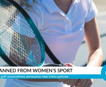 Men banned from women’s sport
