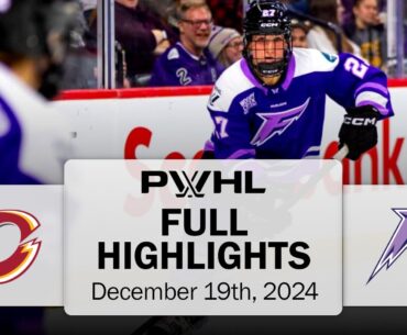 PWHL Highlights | Ottawa Charge vs. Minnesota Frost - December 19, 2024