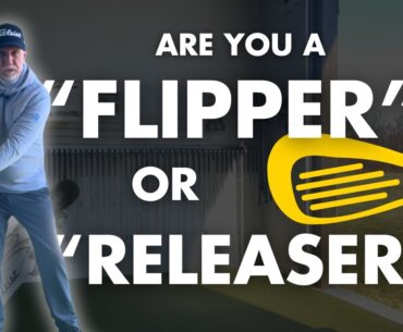 IMPROVE Your Golf Swing With this Simple Tip - adjusting your swing from flipping to releasing!