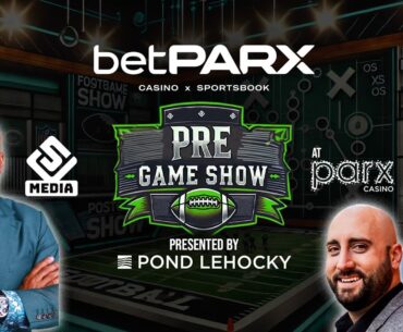 Eagles vs Steelers— The betPARX Pregame Show Presented by Pond Lehocky