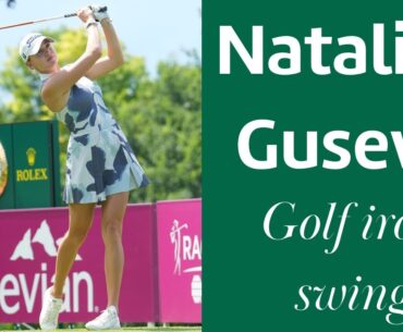 Nataliya Guseva golf iron swing