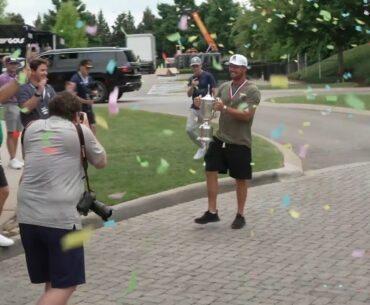Bryson Dechambeau Arrives in Nashville after U.S. Open Win