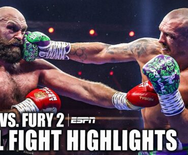 Oleksandr Usyk vs. Tyson Fury 2 HIGHLIGHTS | ESPN Ringside