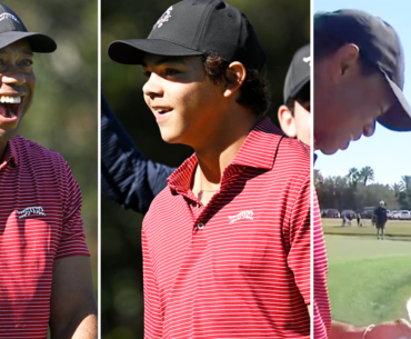 Tiger Woods in ruthless act towards son Charlie after teen's hole-in-one stuns golf world