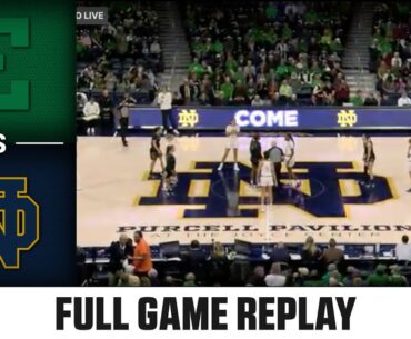 E. Michigan vs. Notre Dame Full Game Replay | 2024-25 ACC Women's Basketball